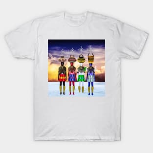 EKE, ORIE, AFO, NKWO / KPAKPANDO UMU INYOM By SIRIUS-UGO-ART T-Shirt